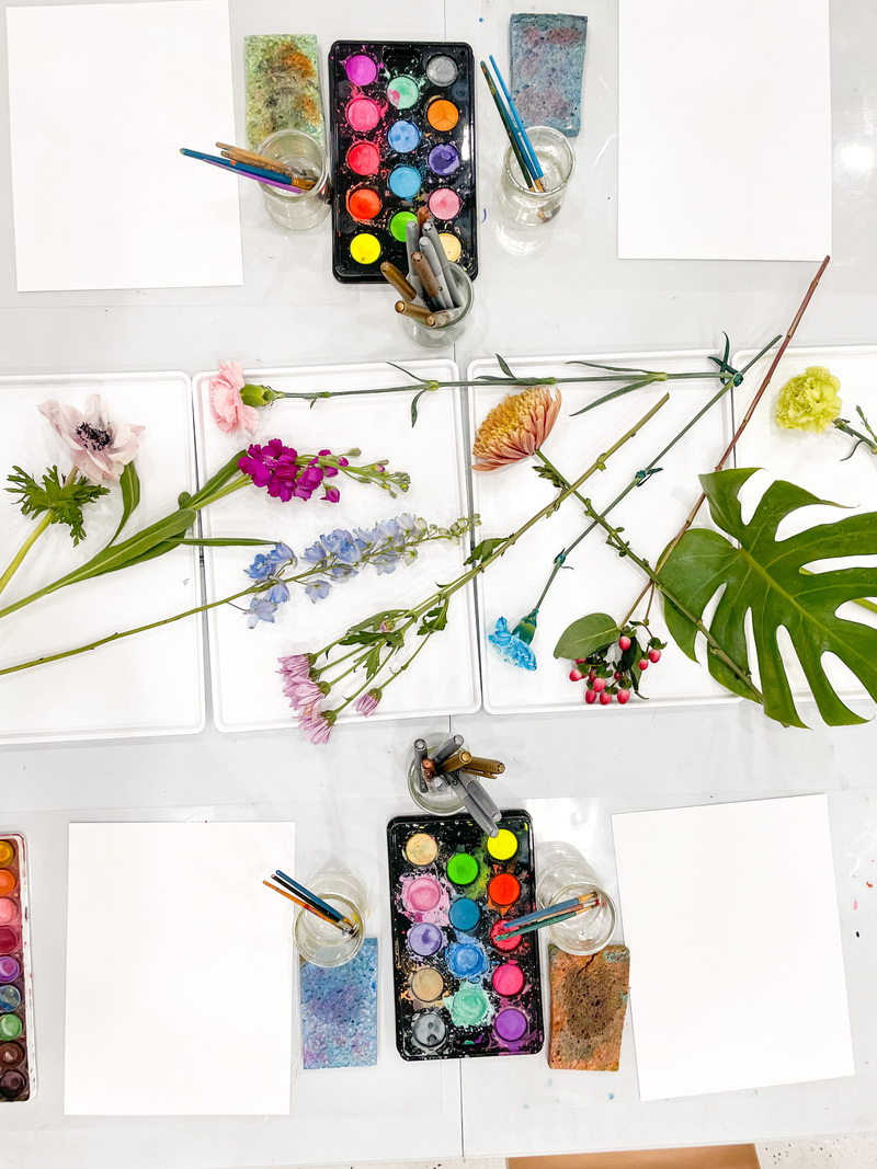 Can You Draw and Paint Flower Stems?