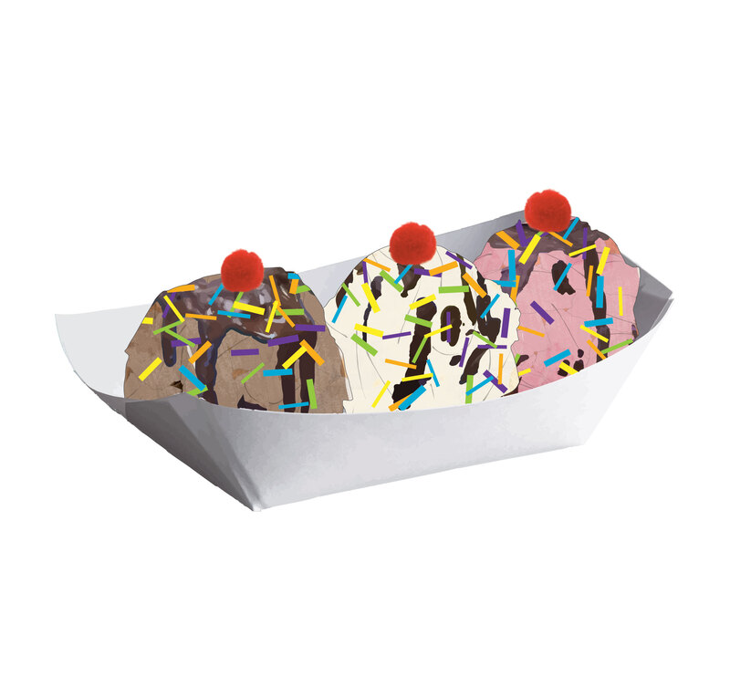 Ice Cream Sensory Table