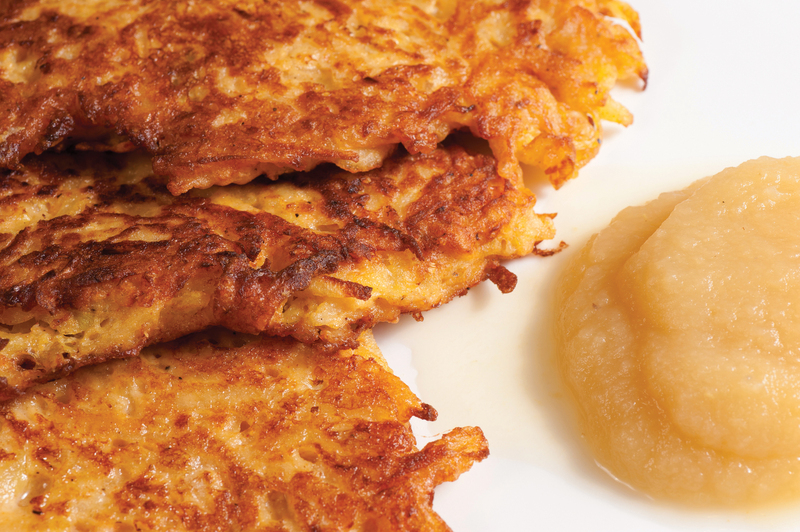 Latkes and Applesauce